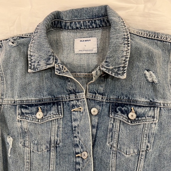 NWT Old Navy Jean Jacket - Light Wash - Picture 8 of 10